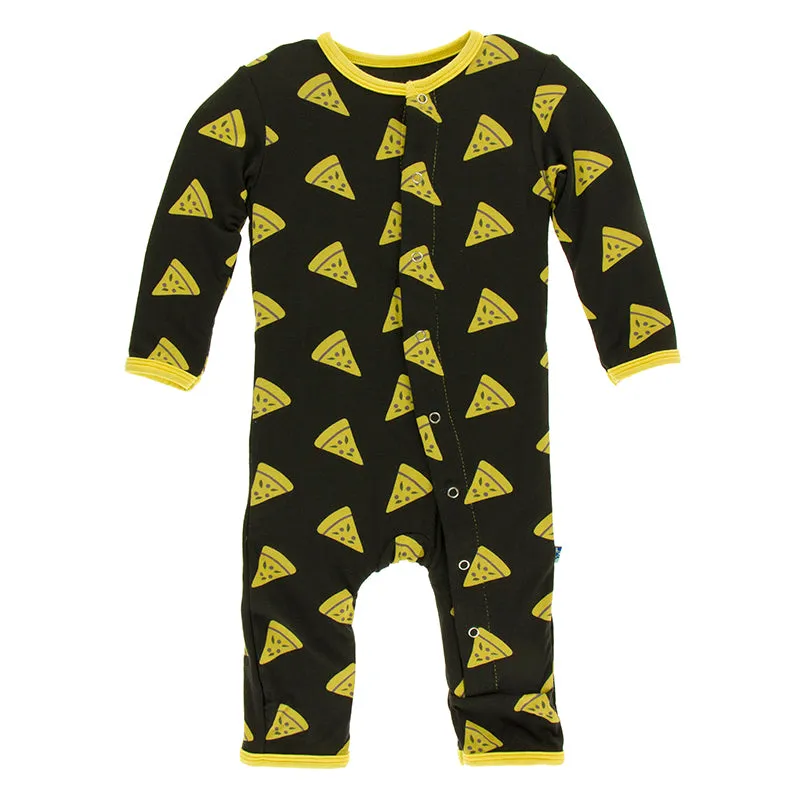 Kickee Pants Print Coverall with Snaps