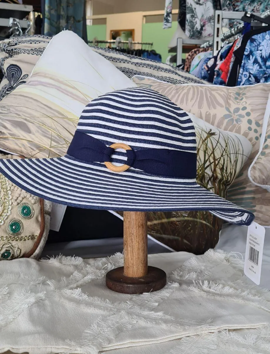 L2327 Indigo/White