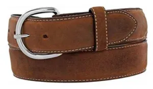 Leegin Justin Mens Brown Classic Western Belt Style 53709