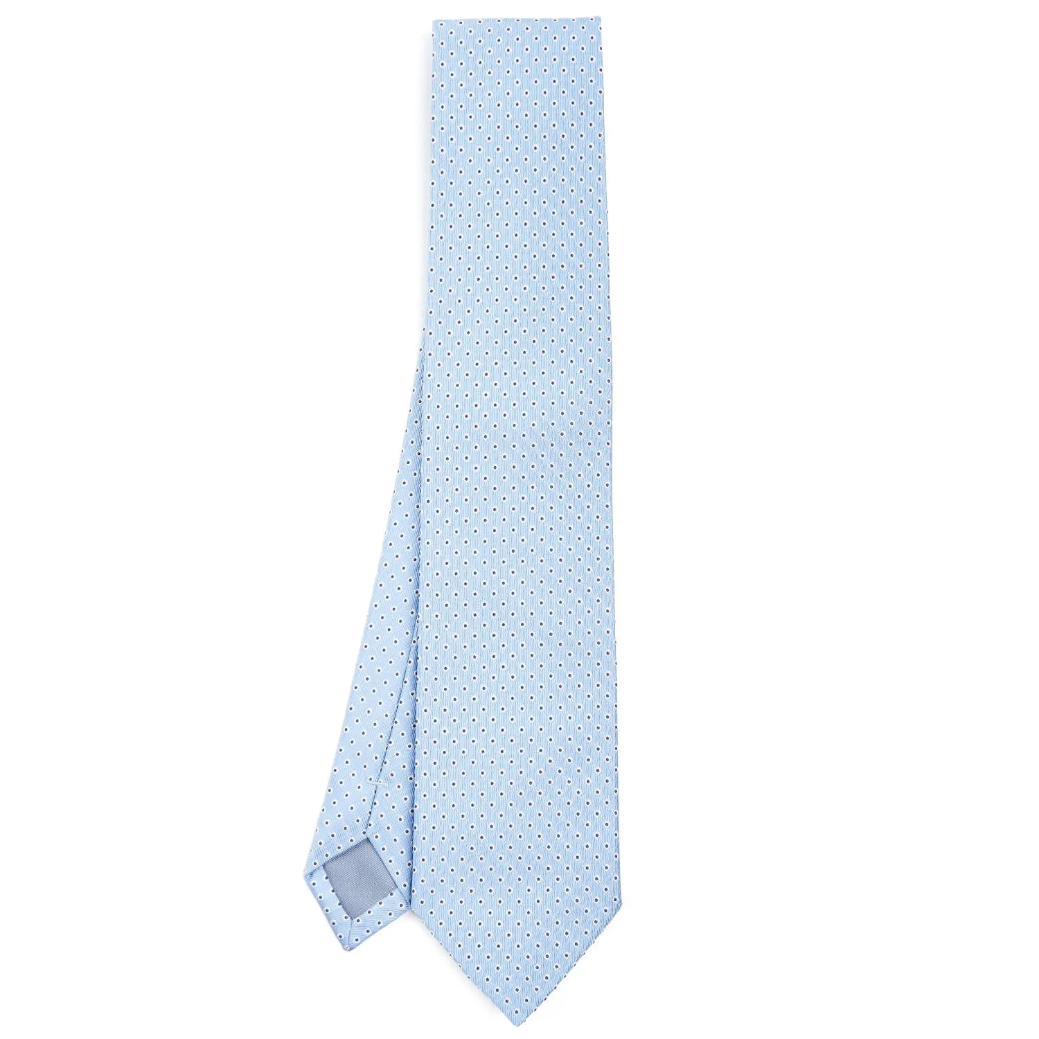 LIGHT BLUE SARTORIAL JACQUARD SILK TIE