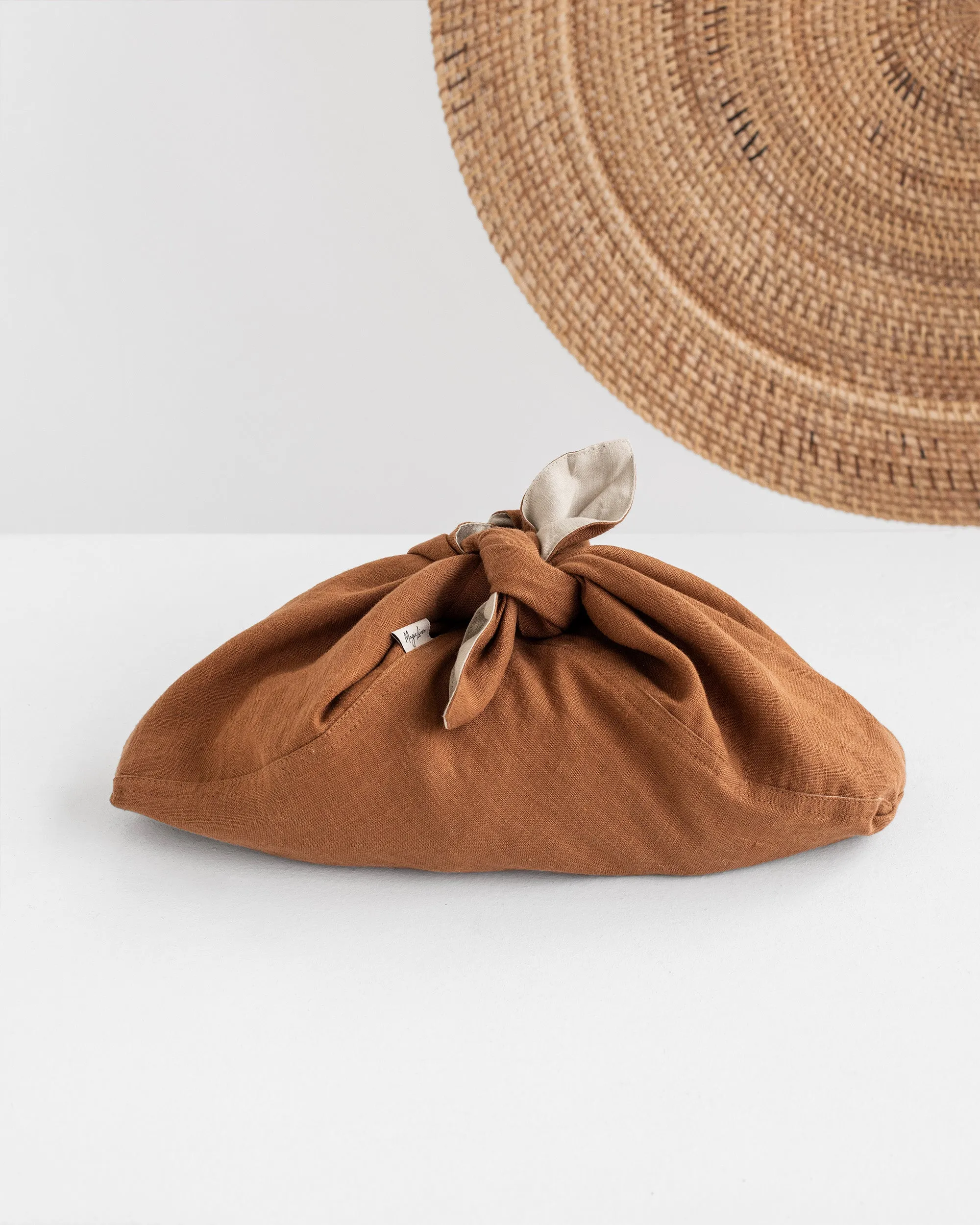 Linen bento bag in various colors