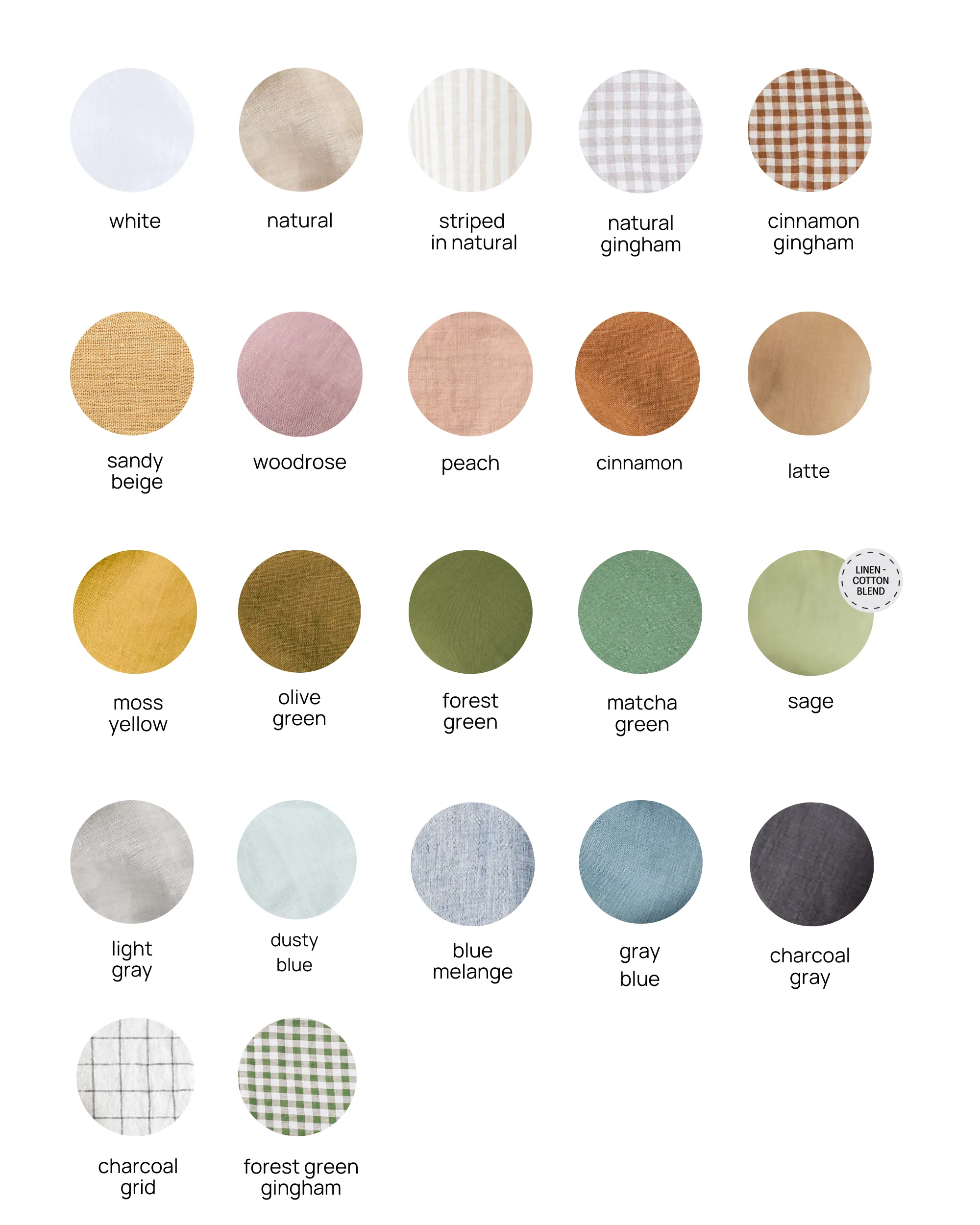 Linen bento bag in various colors