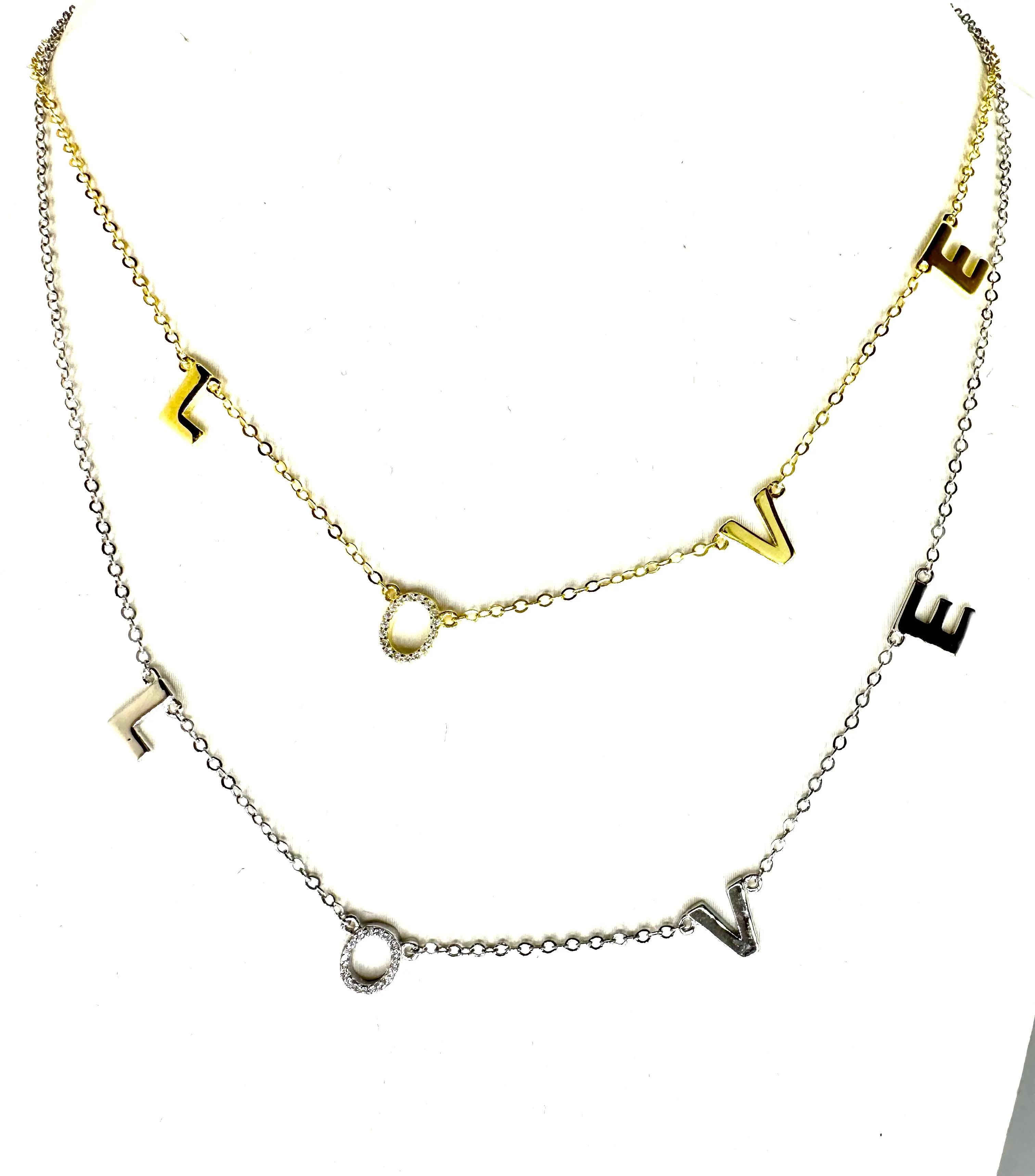 LOVE CZ Necklace