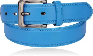 Men's Classic 1.3 inch Casual Faux Leather Belt - 9907