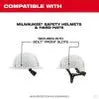 Milwaukee BOLT™ Full Face Shield - Clear Dual Coat Lens 48-73-1420