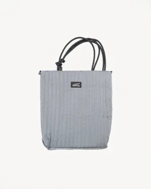 OGL-ORI-MILLIE-UTIL-SIL - OGL Originale Tech Material Millie Utility Tote Bag - Silver
