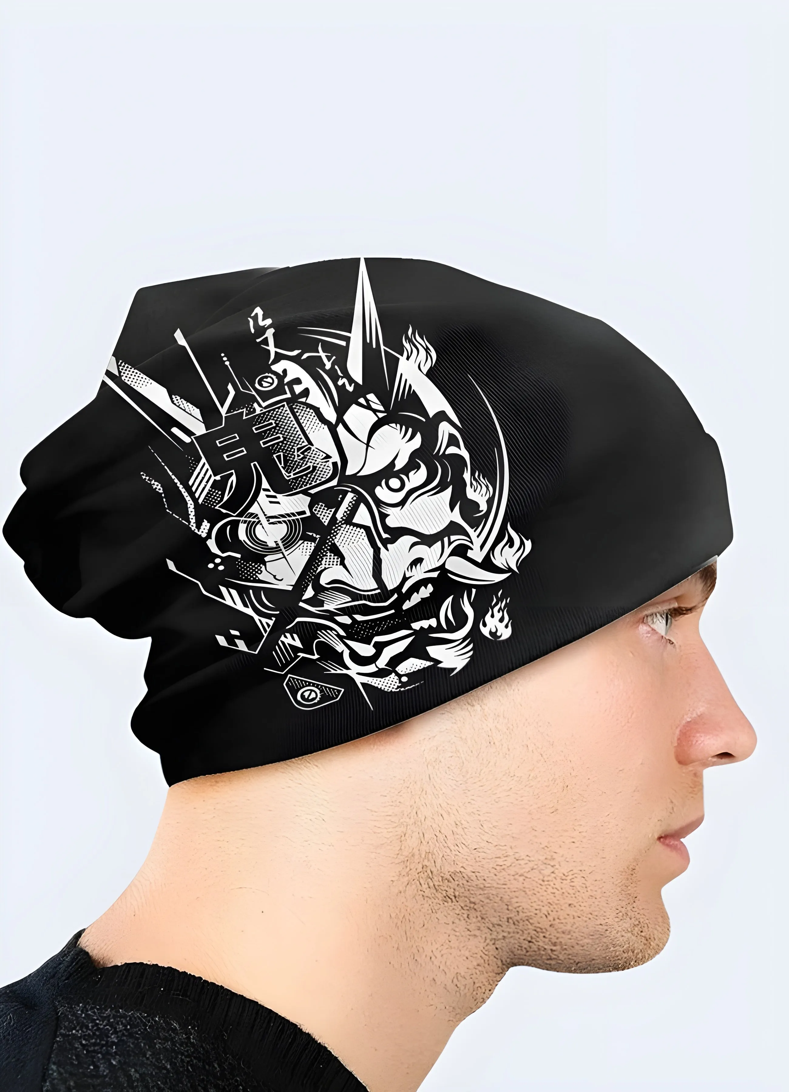 Oni Demon Beanie