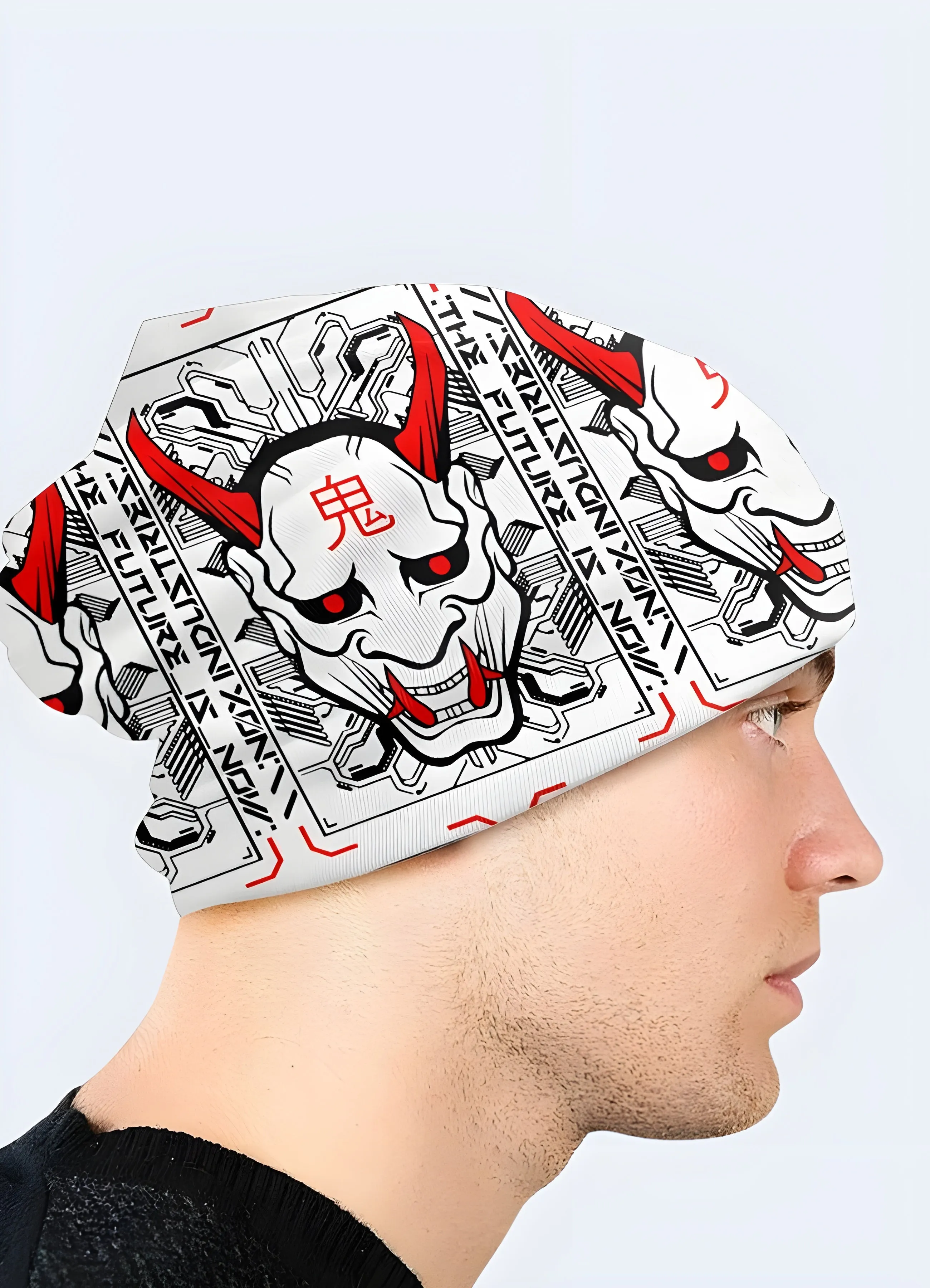 Oni Demon Beanie