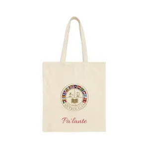 Palante Cotton Canvas Tote Bag