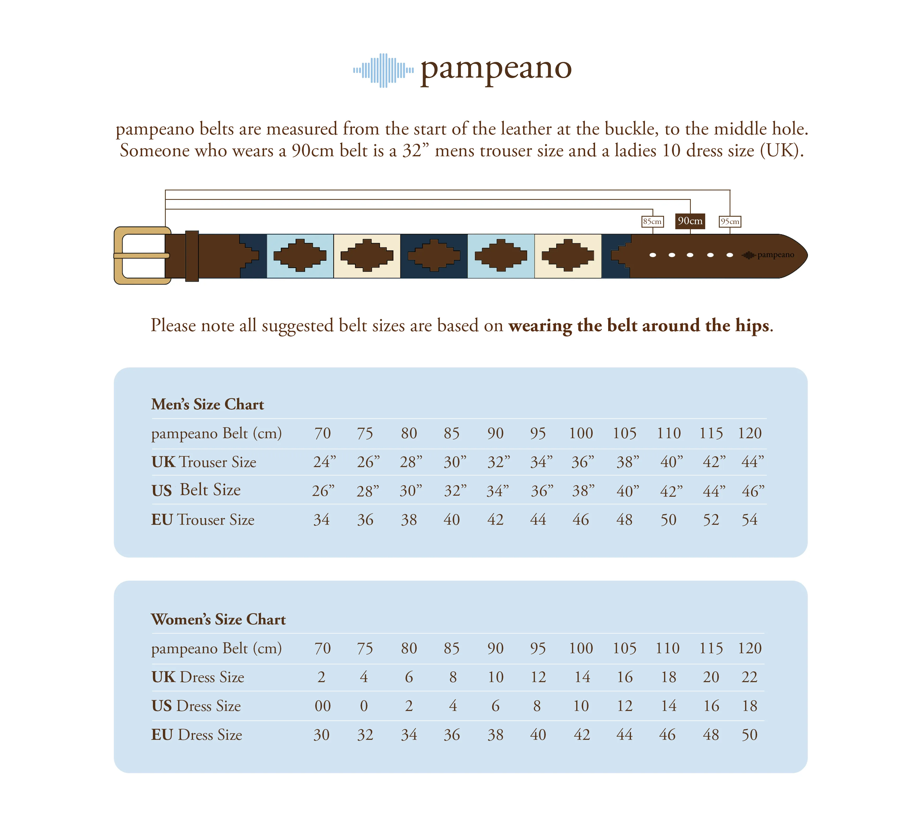 pampeano Belt - 'Nieve'