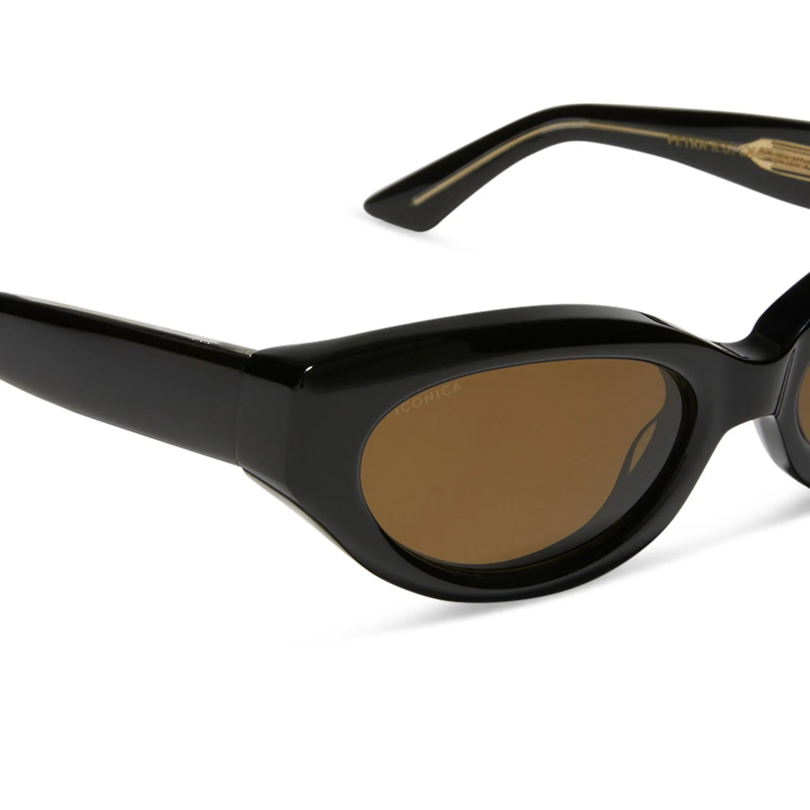 PETRA - BLACK   BROWN   POLARIZED SUNGLASSES