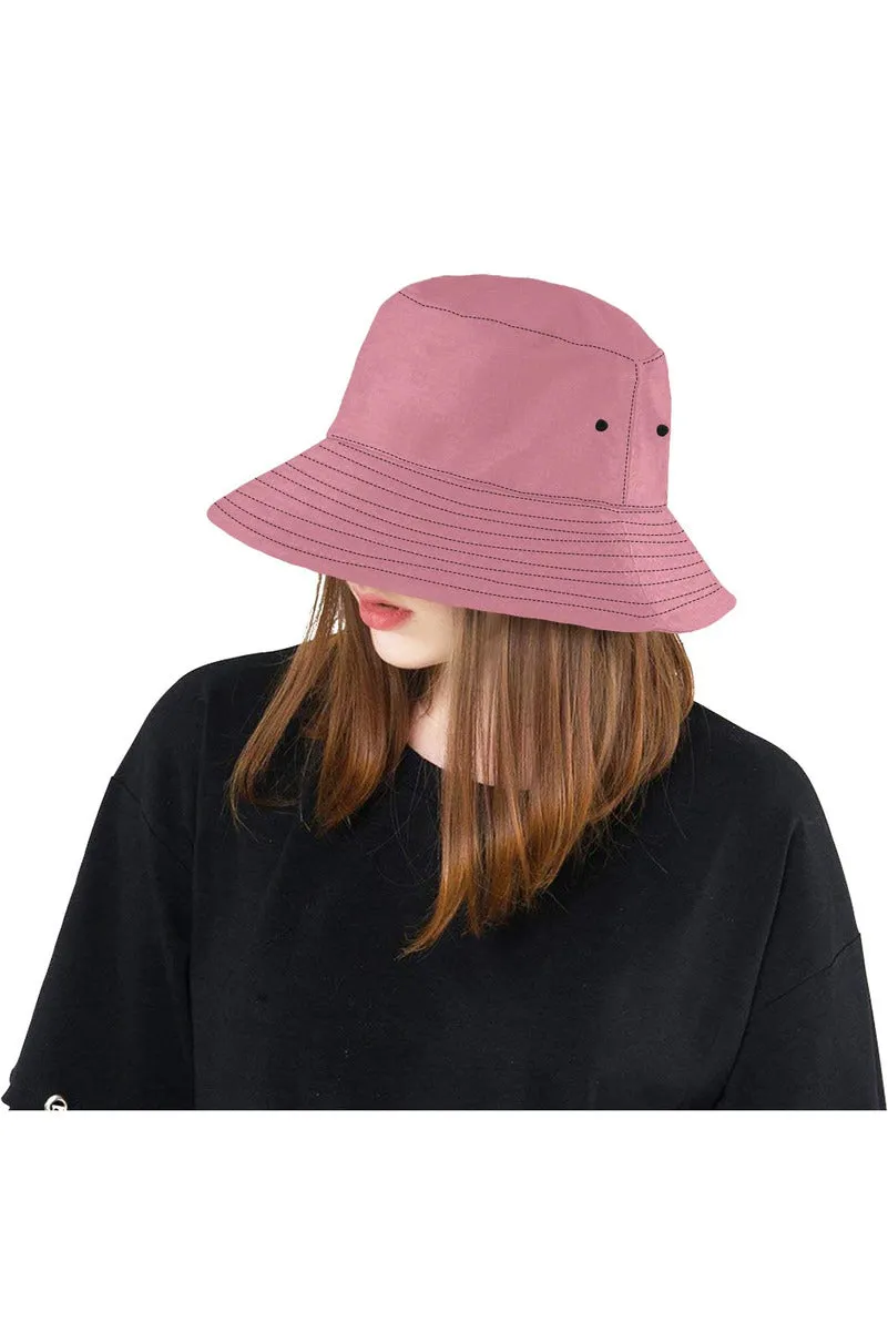 Pressed Roses All Over Print Bucket Hat