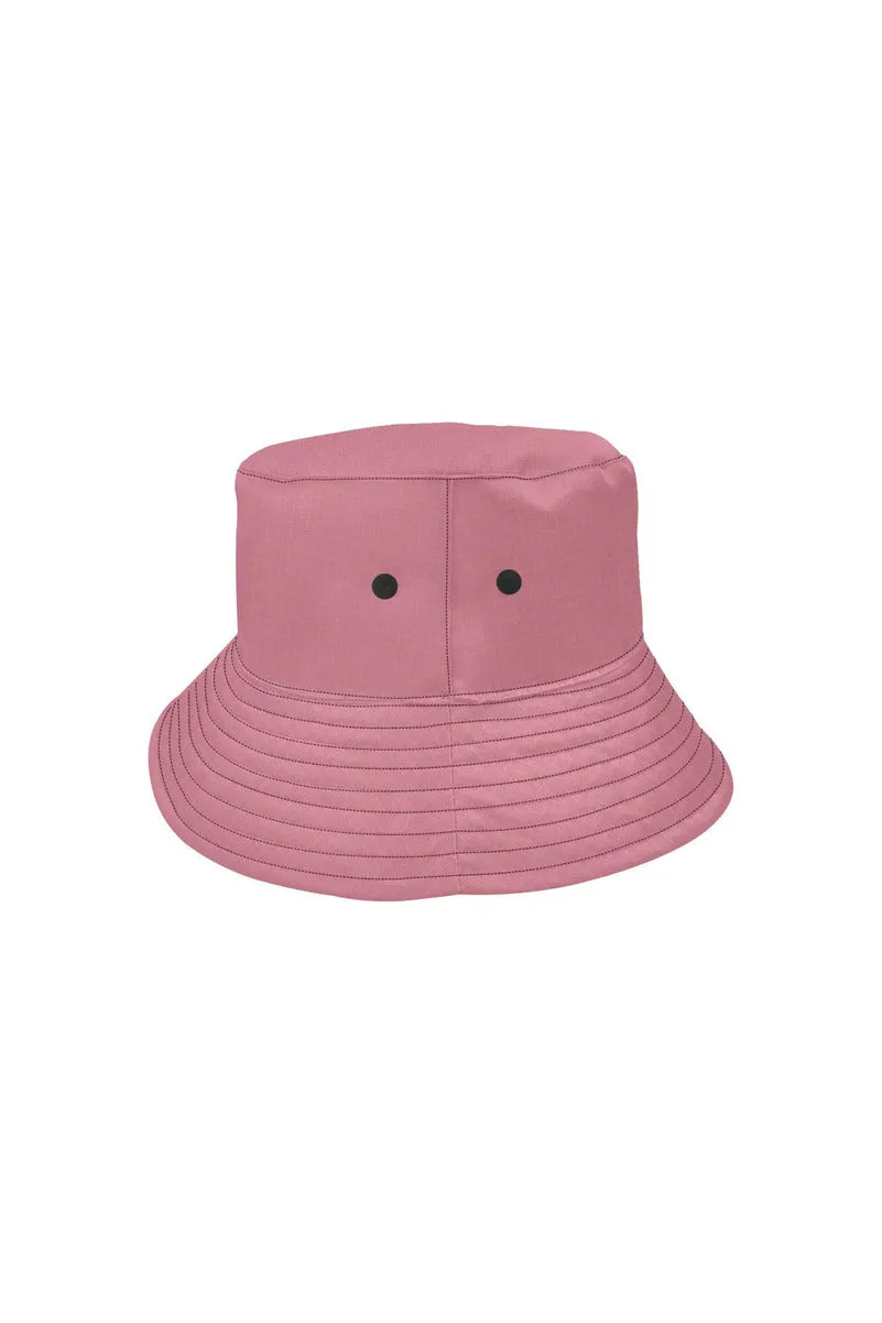 Pressed Roses All Over Print Bucket Hat