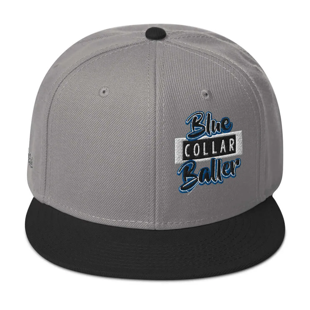 "Blue Collar Baller" Snapback Hat