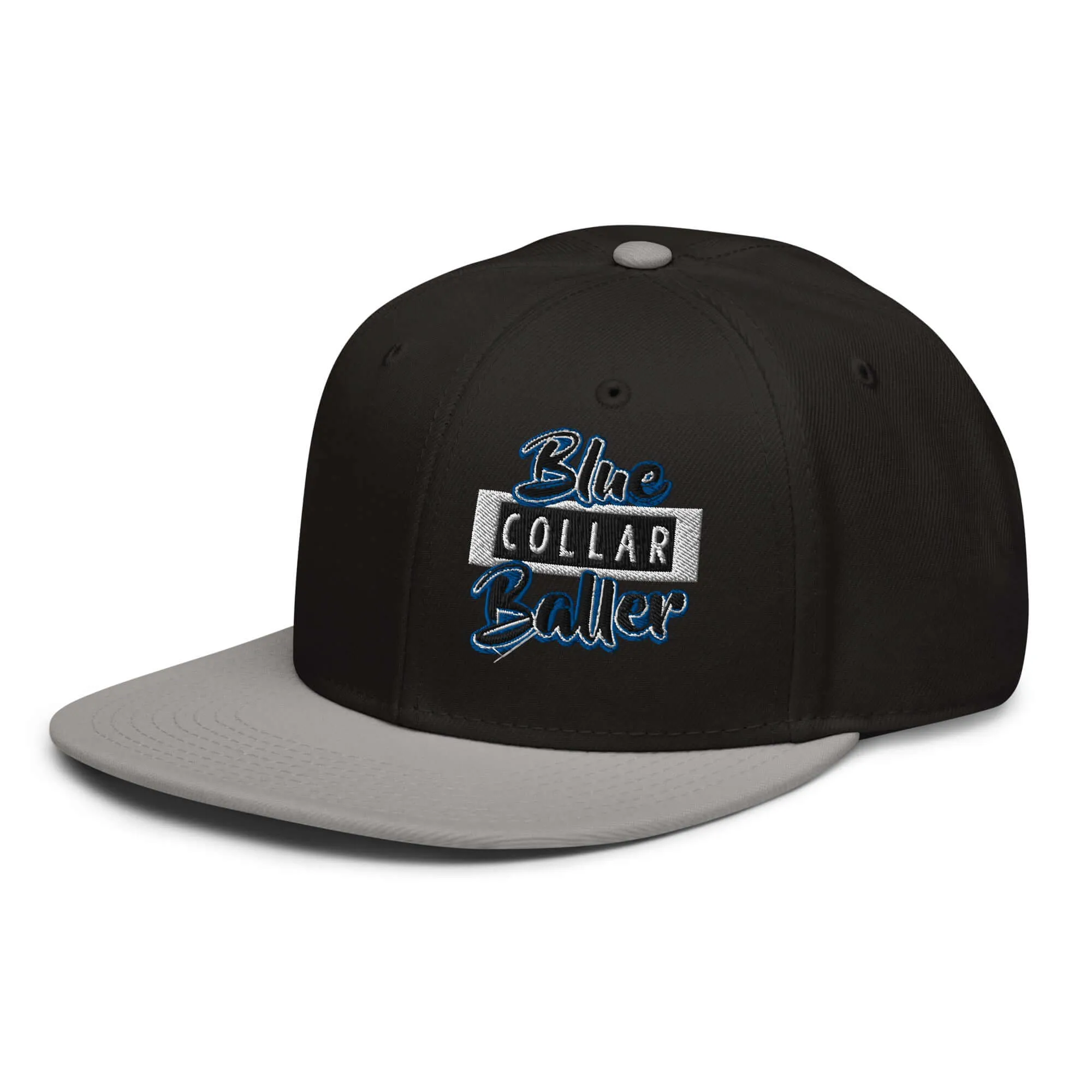 "Blue Collar Baller" Snapback Hat
