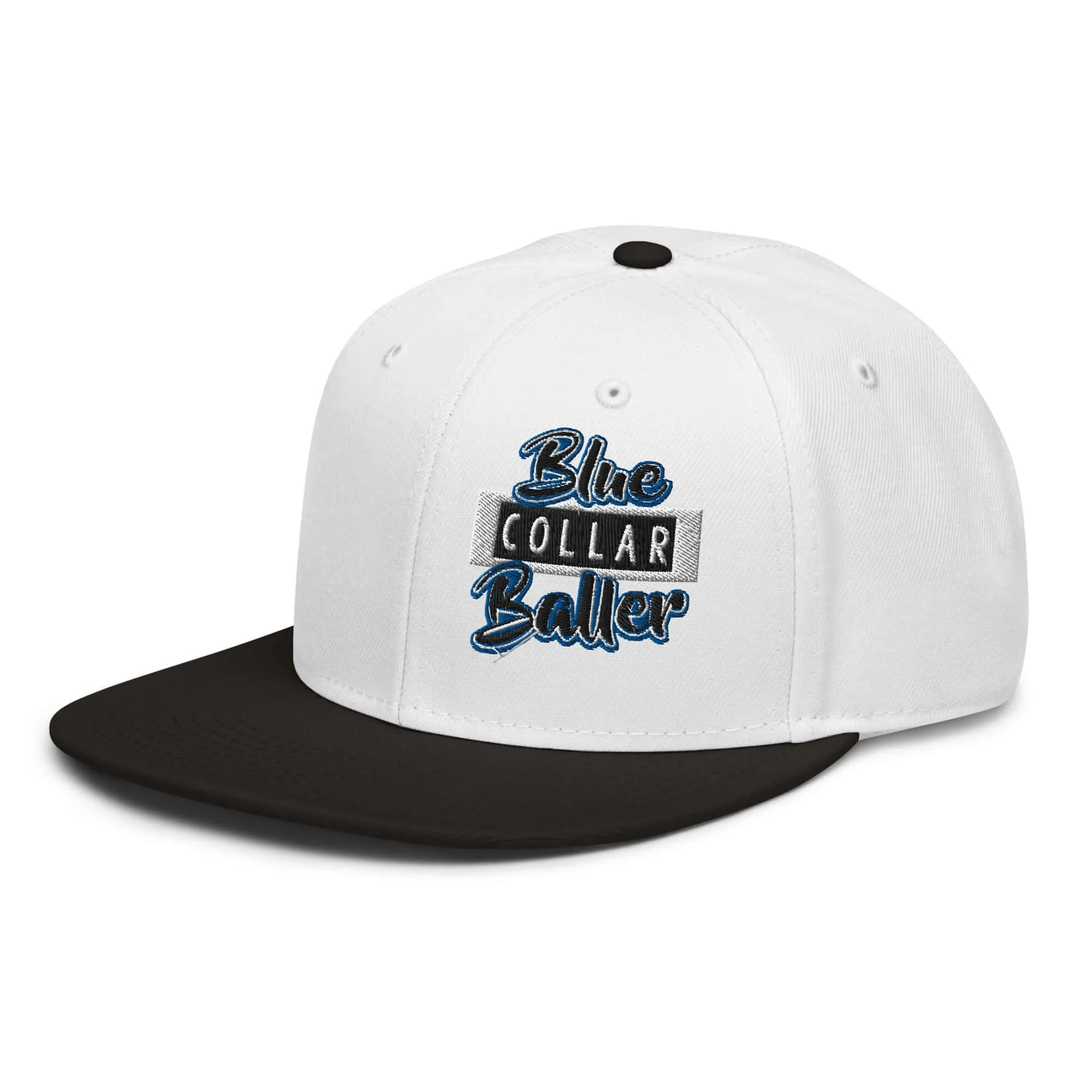 "Blue Collar Baller" Snapback Hat