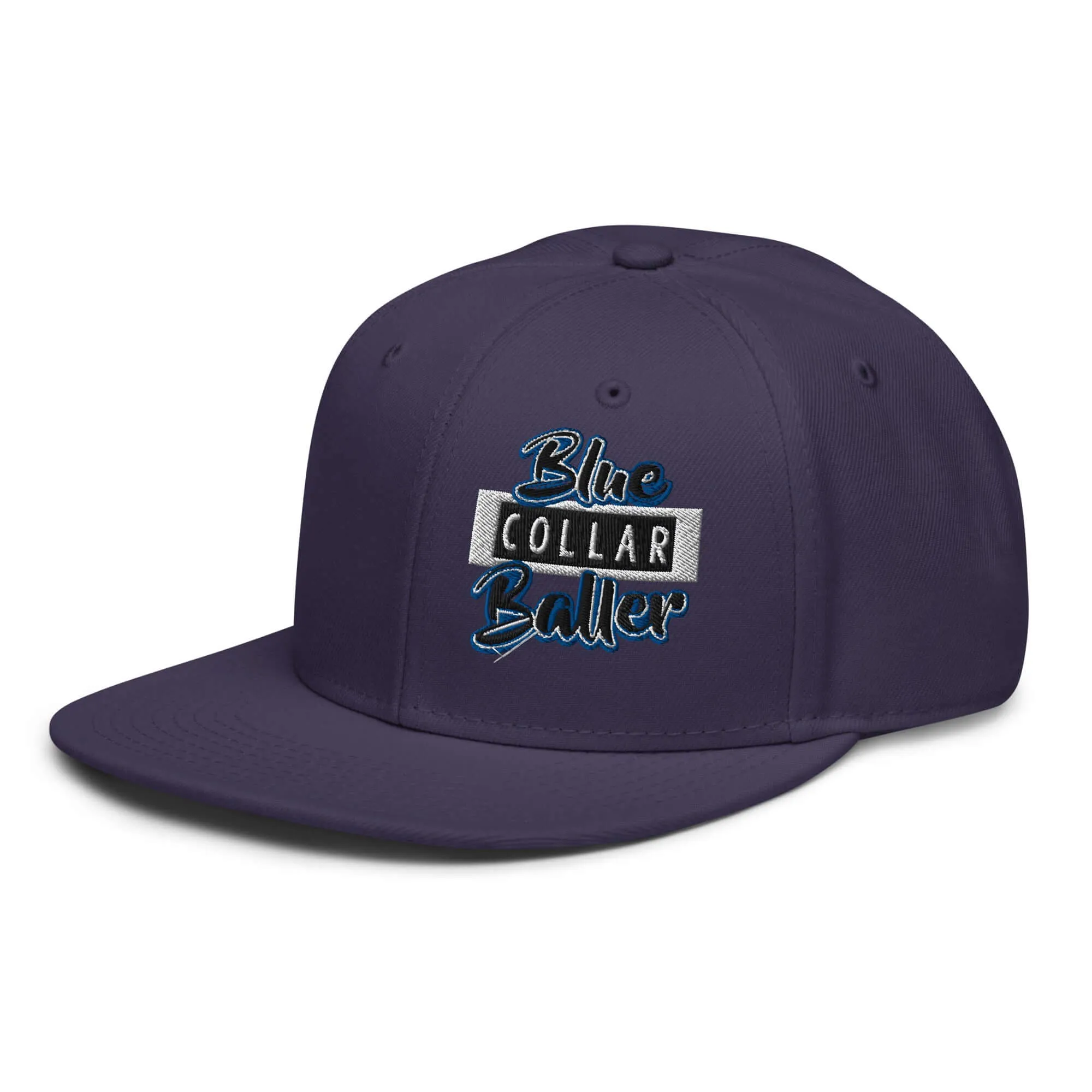 "Blue Collar Baller" Snapback Hat