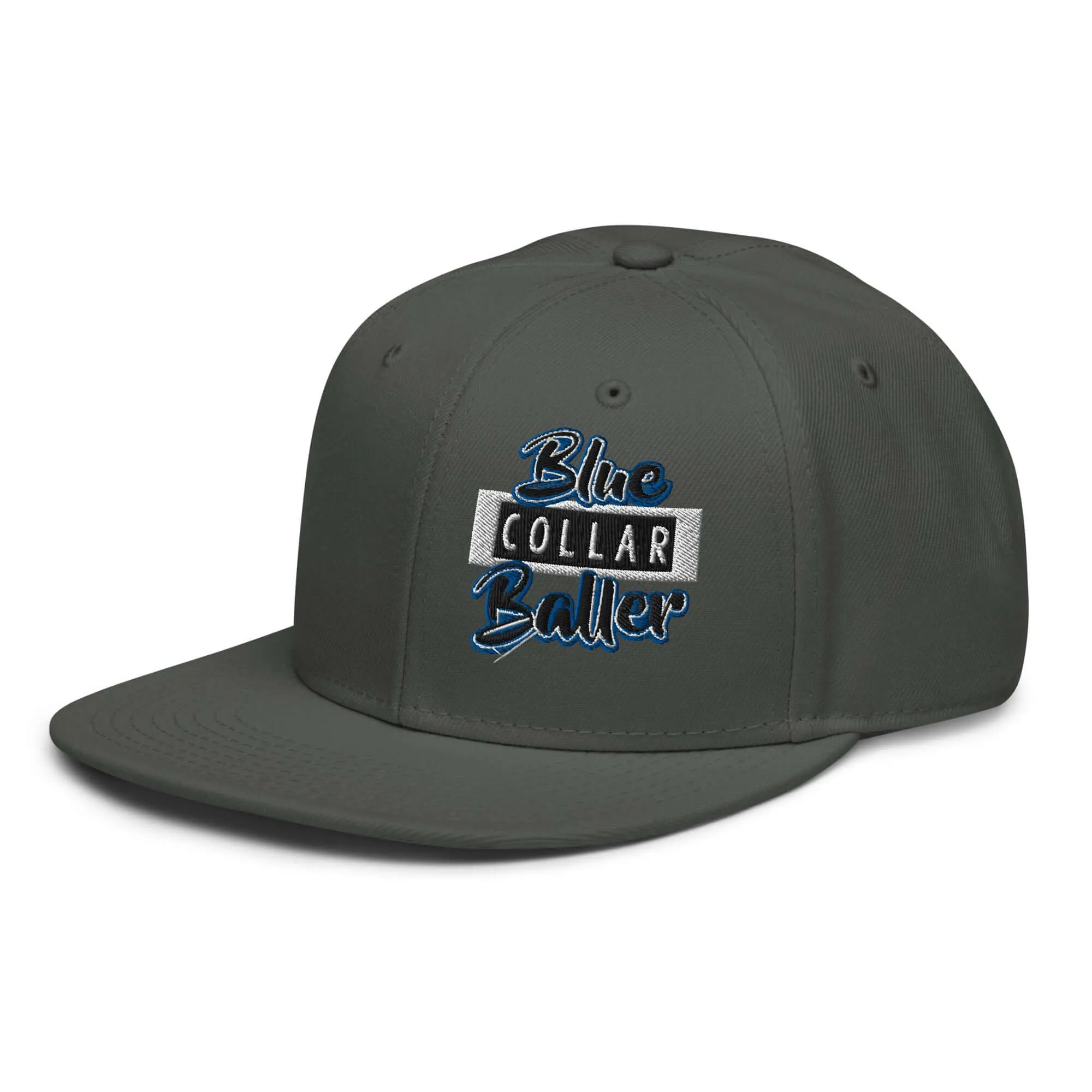 "Blue Collar Baller" Snapback Hat