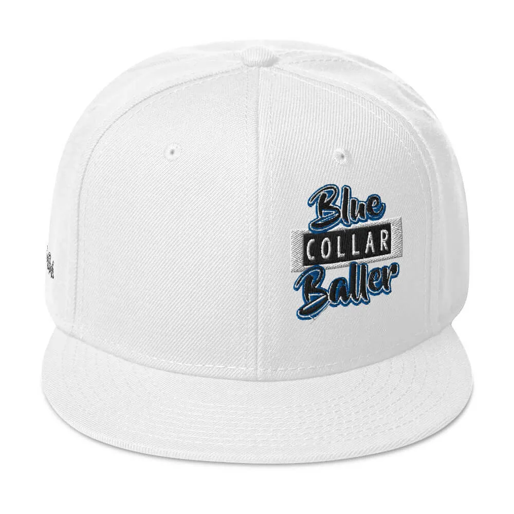"Blue Collar Baller" Snapback Hat