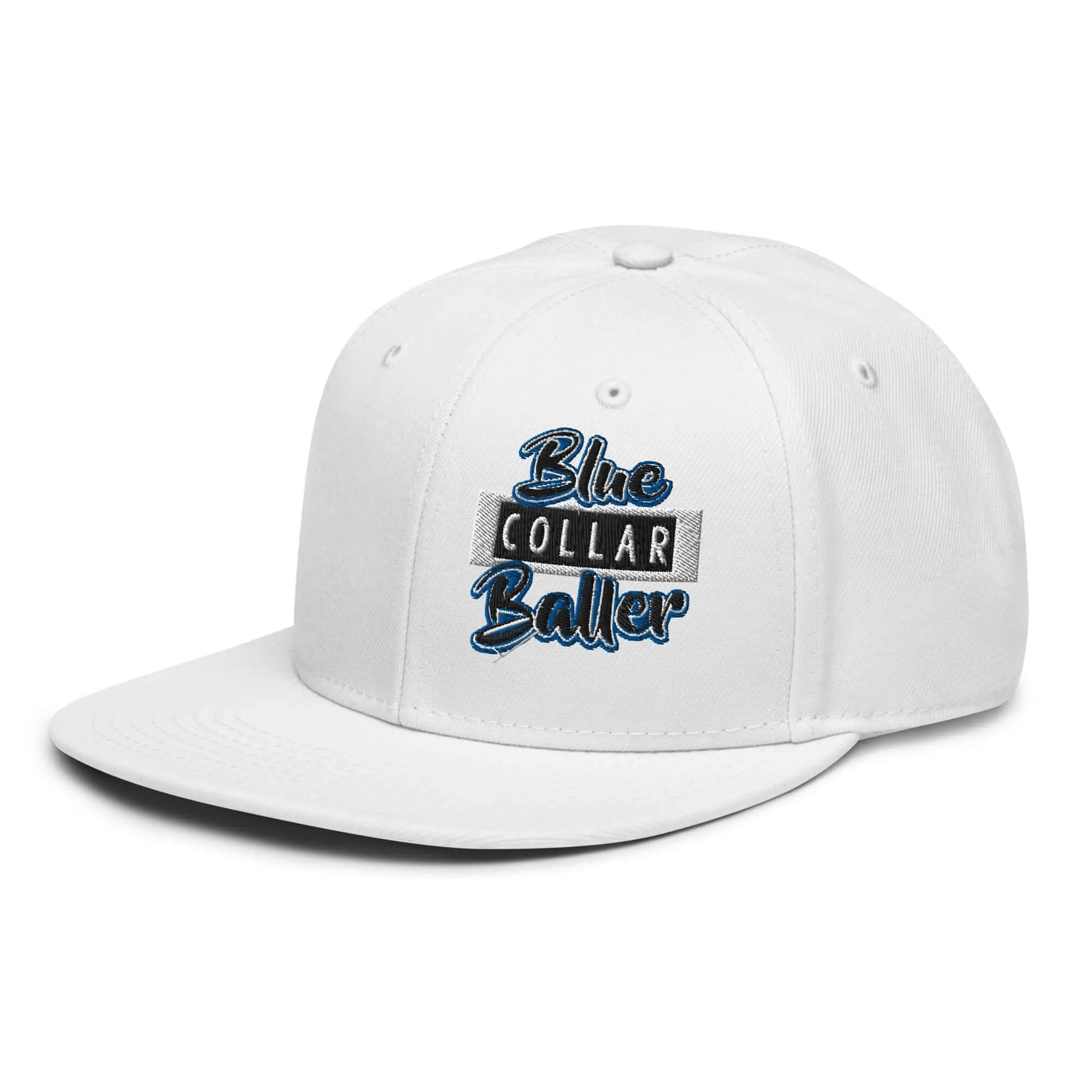 "Blue Collar Baller" Snapback Hat