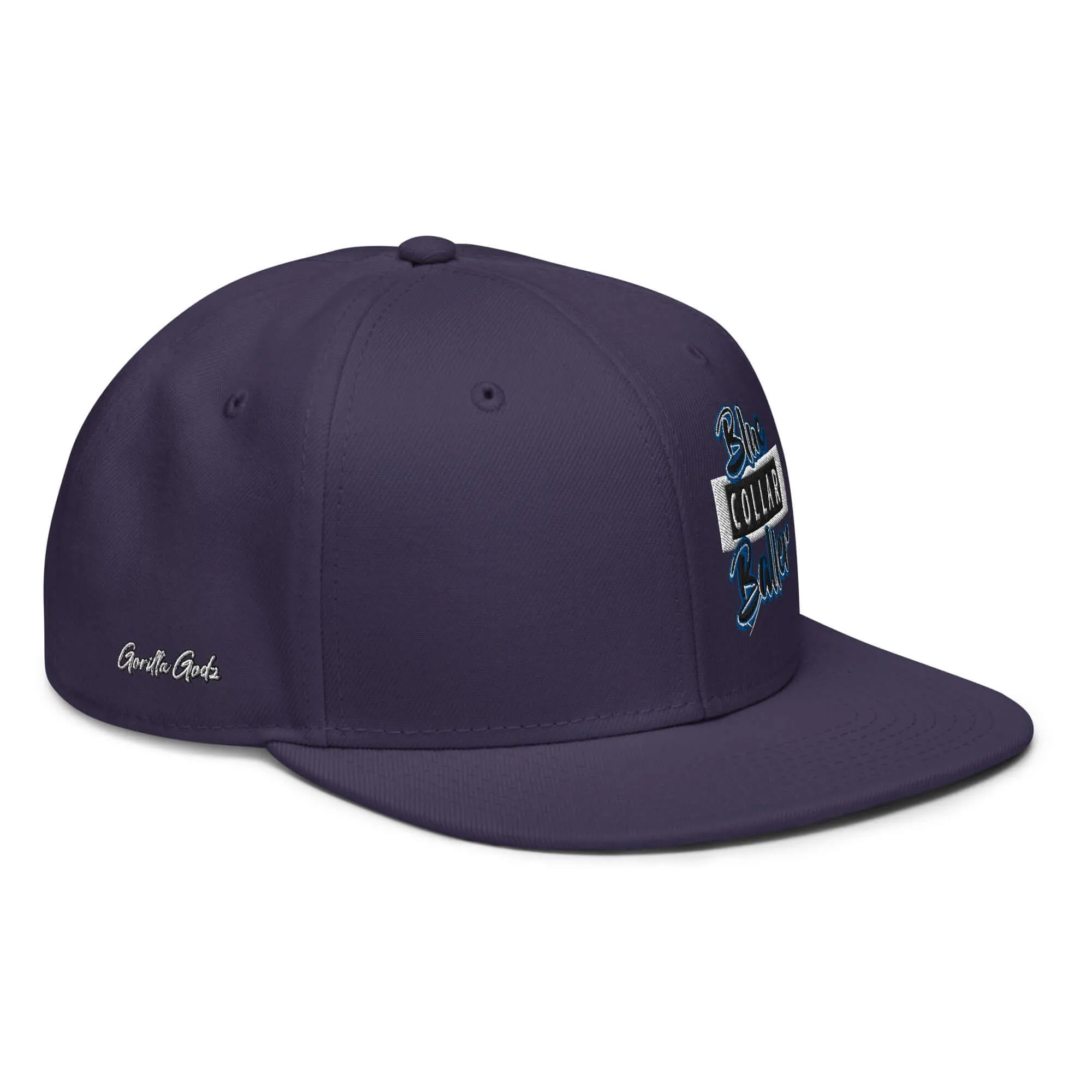 "Blue Collar Baller" Snapback Hat