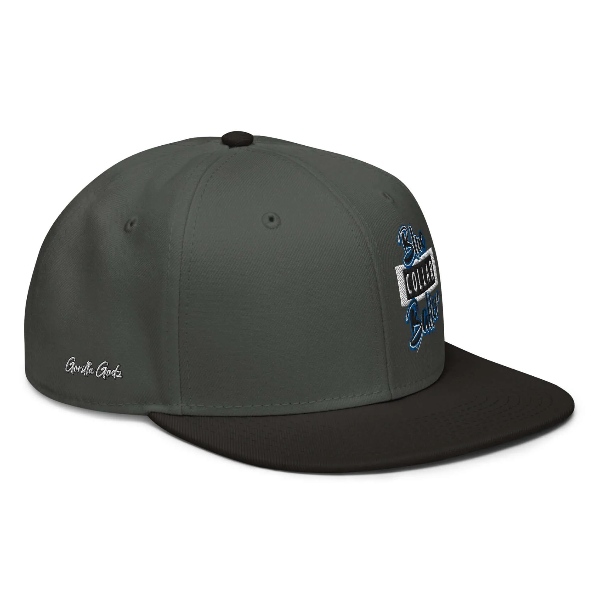 "Blue Collar Baller" Snapback Hat
