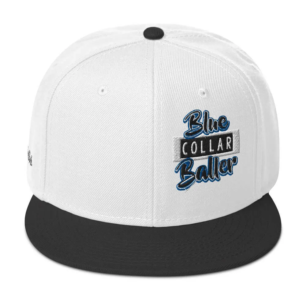 "Blue Collar Baller" Snapback Hat