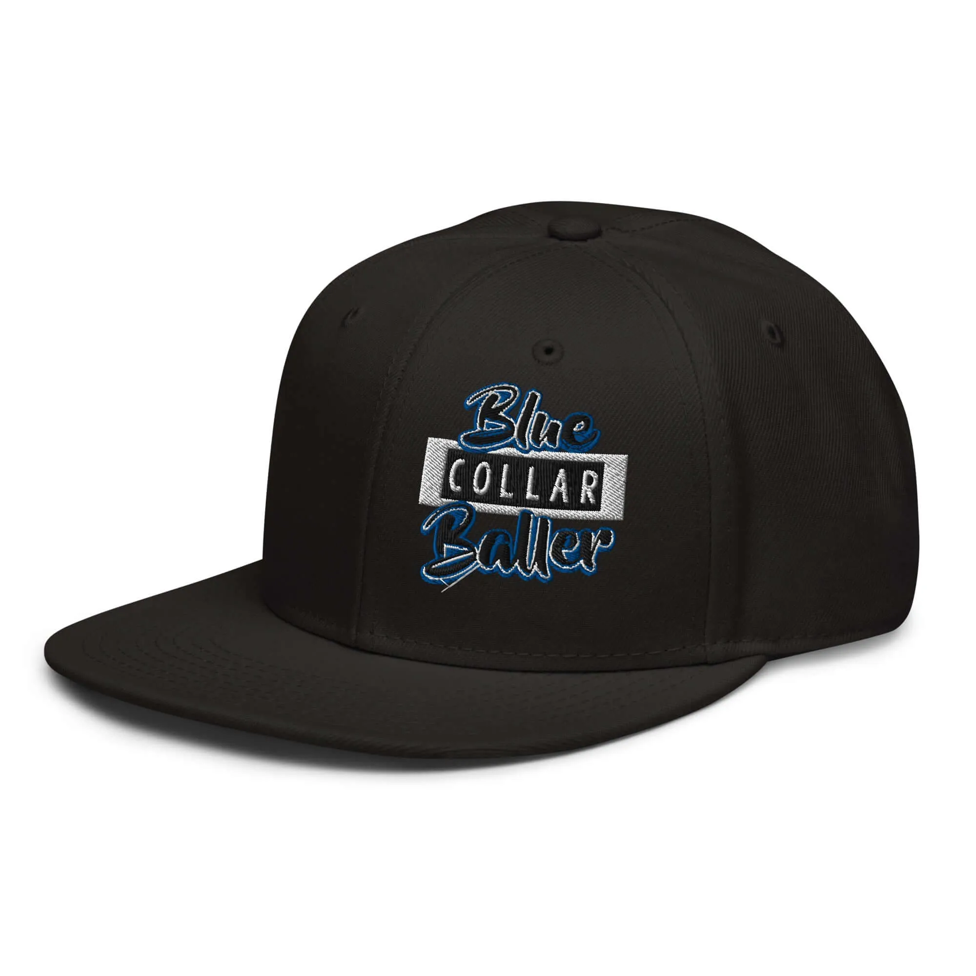 "Blue Collar Baller" Snapback Hat