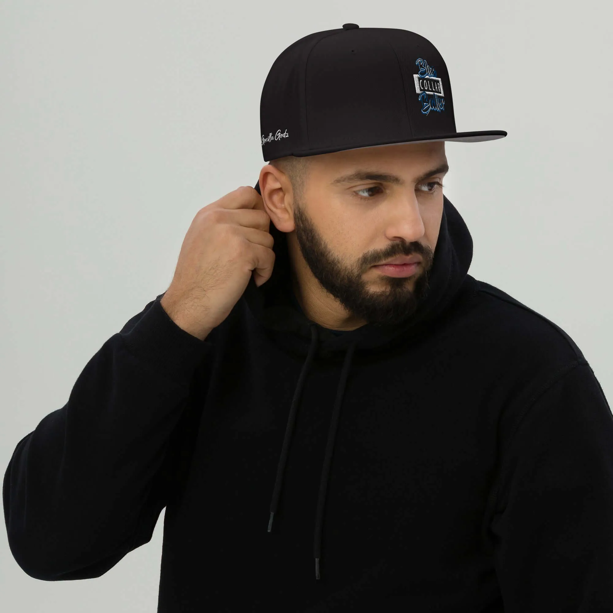 "Blue Collar Baller" Snapback Hat