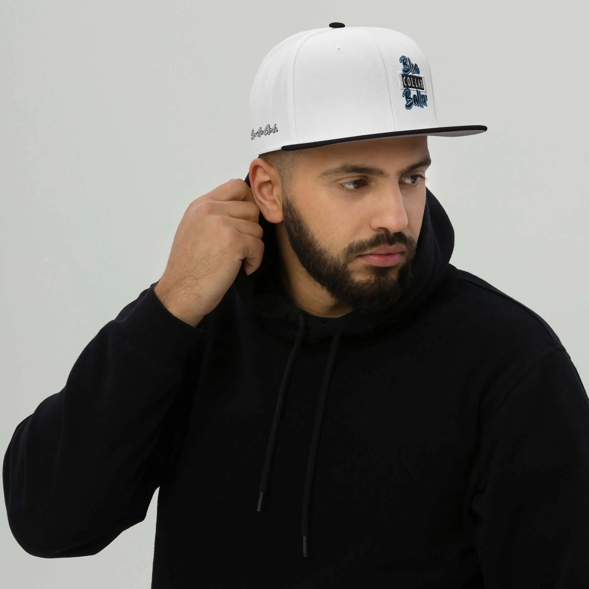 "Blue Collar Baller" Snapback Hat