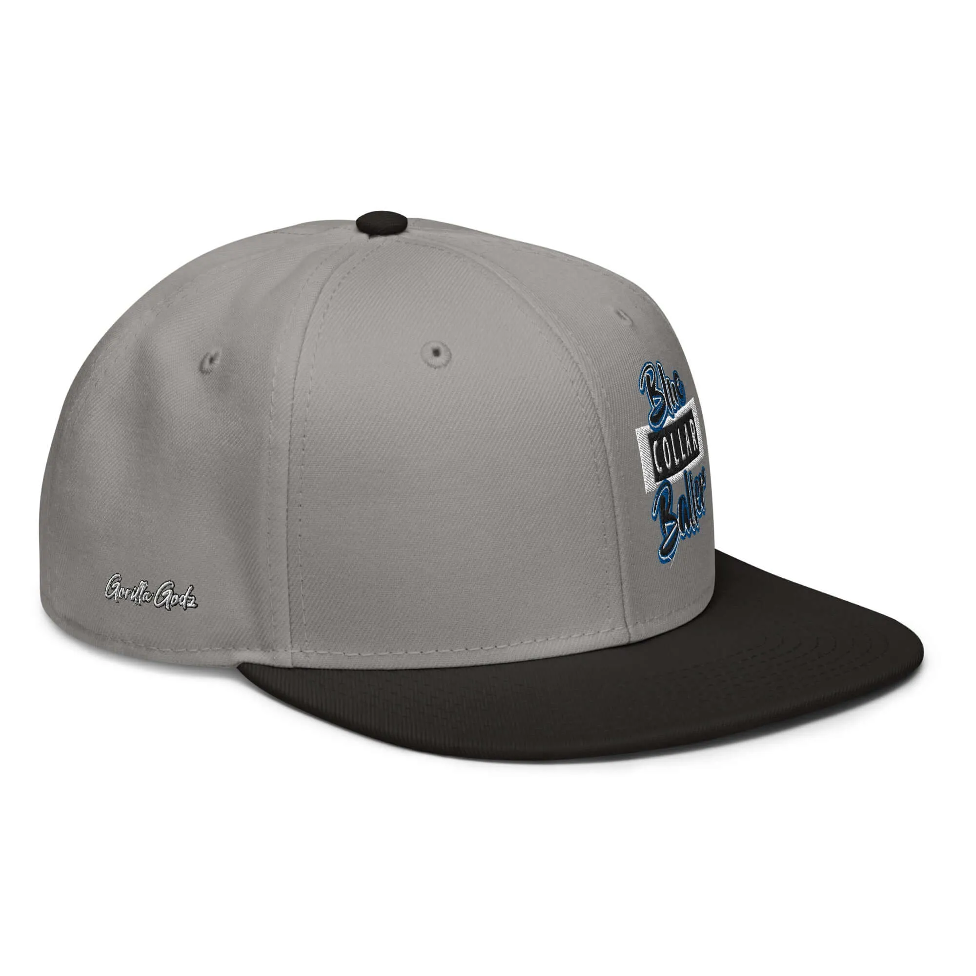 "Blue Collar Baller" Snapback Hat