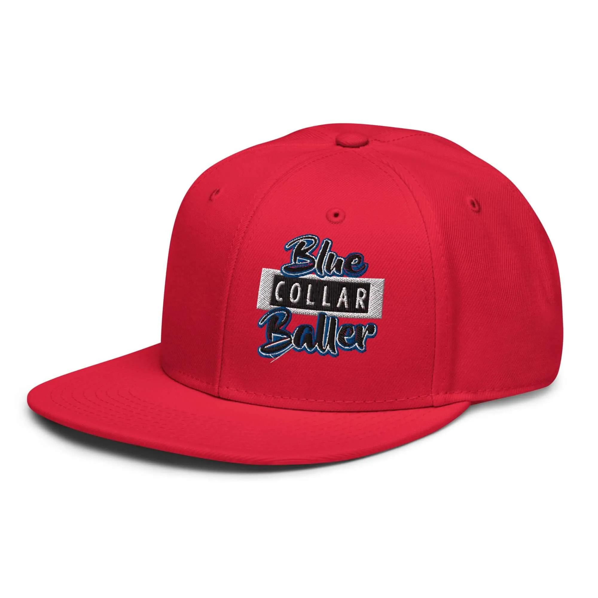 "Blue Collar Baller" Snapback Hat