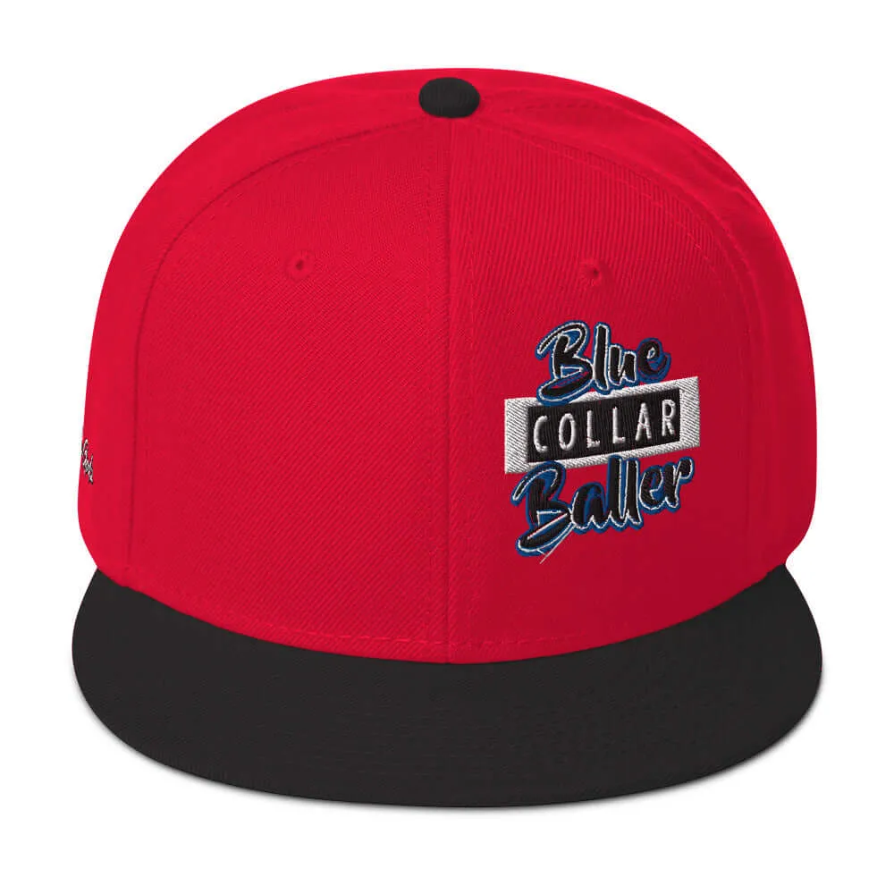 "Blue Collar Baller" Snapback Hat