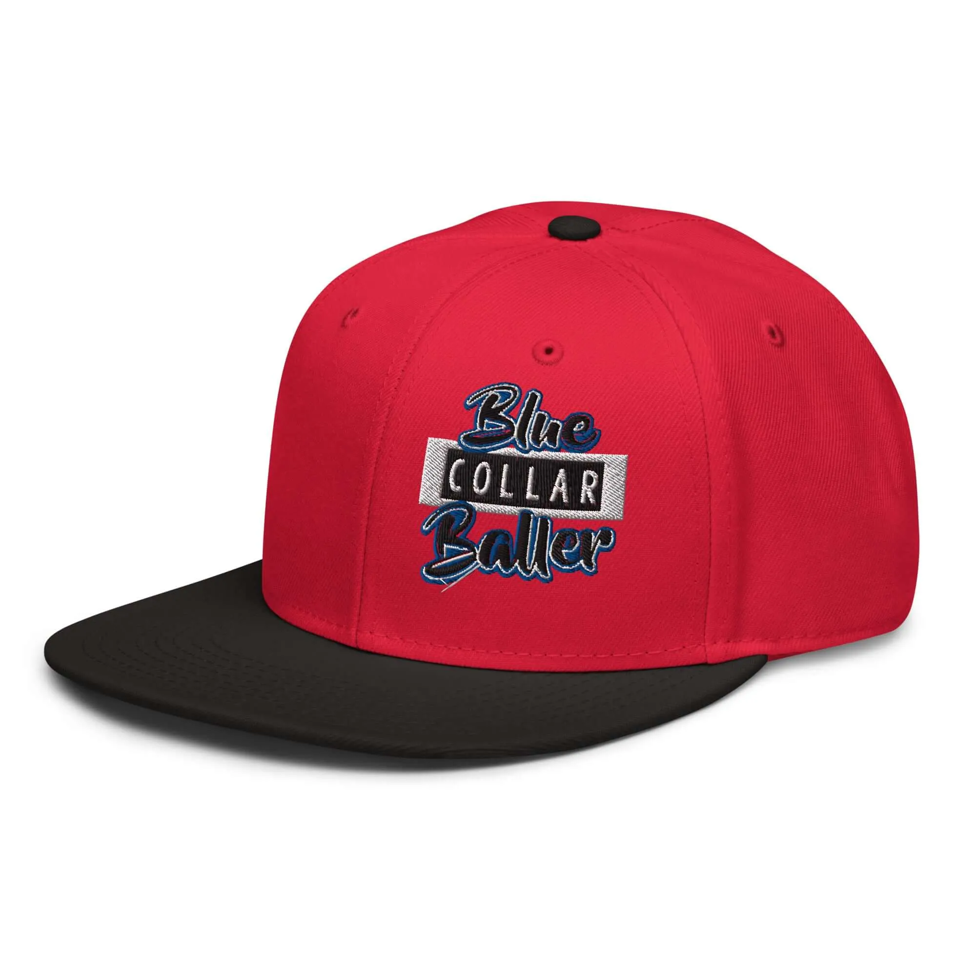 "Blue Collar Baller" Snapback Hat