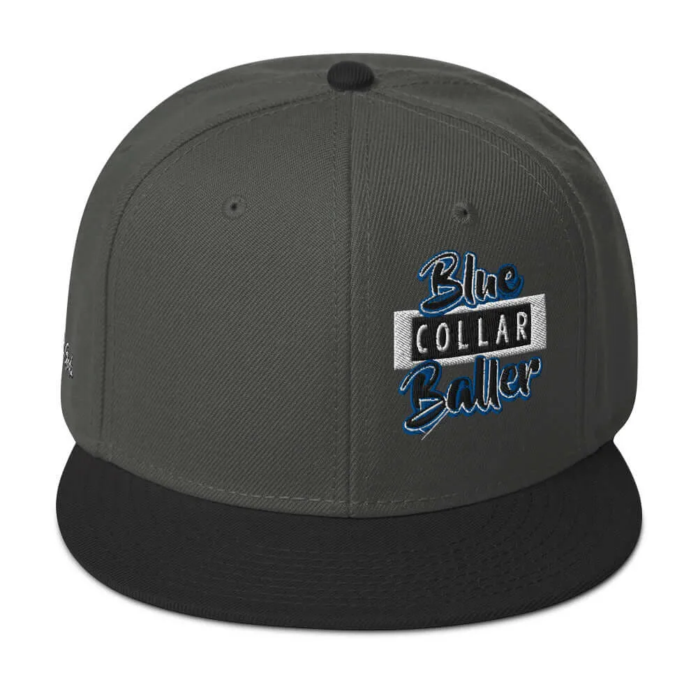 "Blue Collar Baller" Snapback Hat