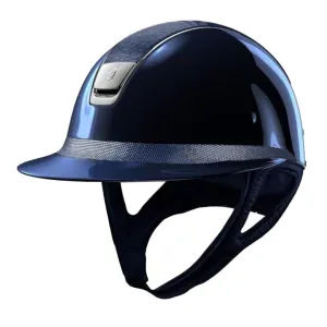 Samshield Miss Shield Navy Glossy Shimmer Helmet - Medium Shell