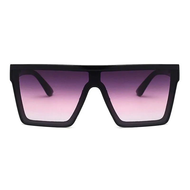 Siamese Oversized Square Sunglasses for Women
