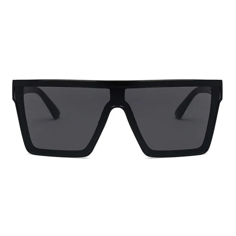 Siamese Oversized Square Sunglasses for Women