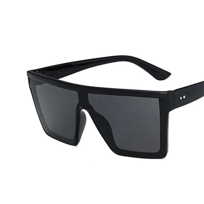 Siamese Oversized Square Sunglasses for Women