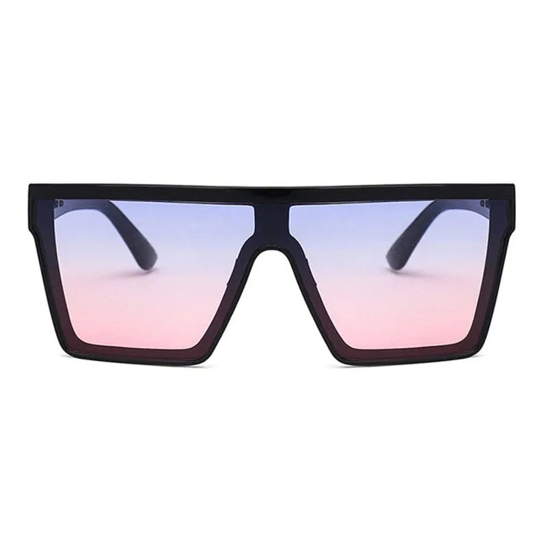Siamese Oversized Square Sunglasses for Women