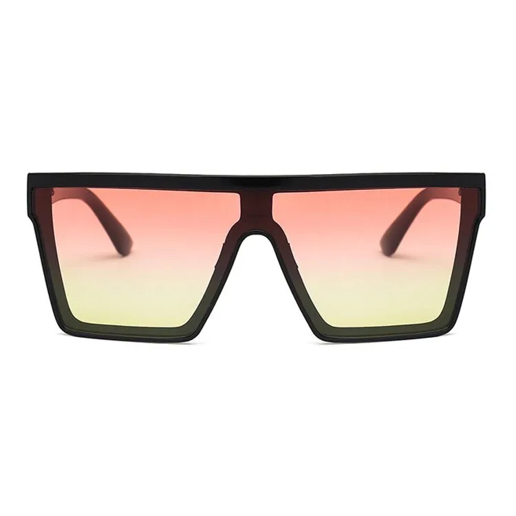 Siamese Oversized Square Sunglasses for Women