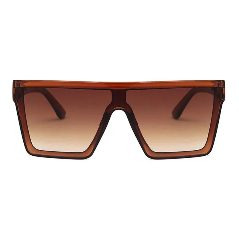 Siamese Oversized Square Sunglasses for Women
