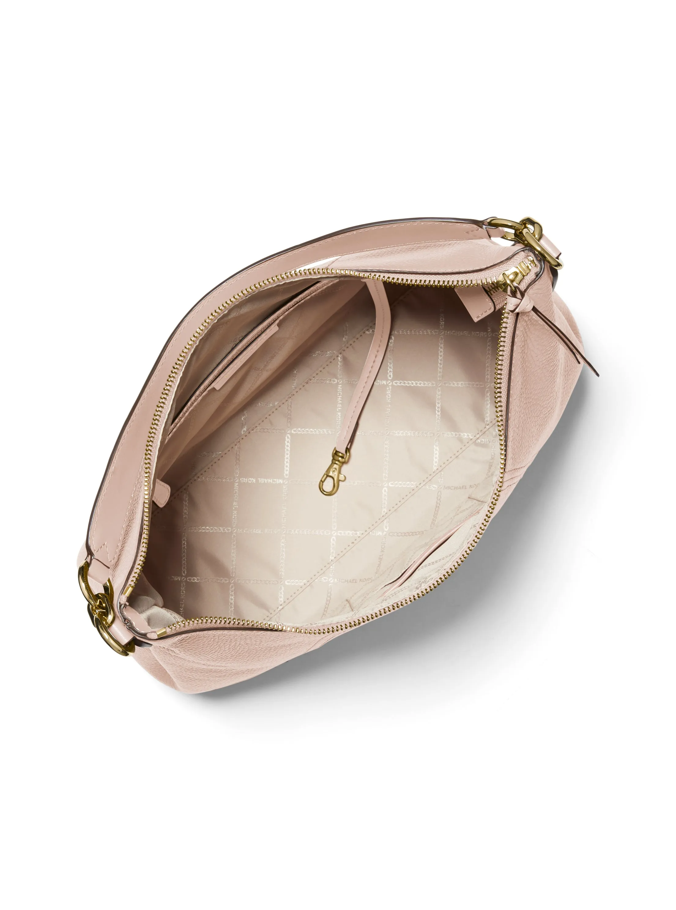 Sienna Large Pebbled Leather Shoulder Bag