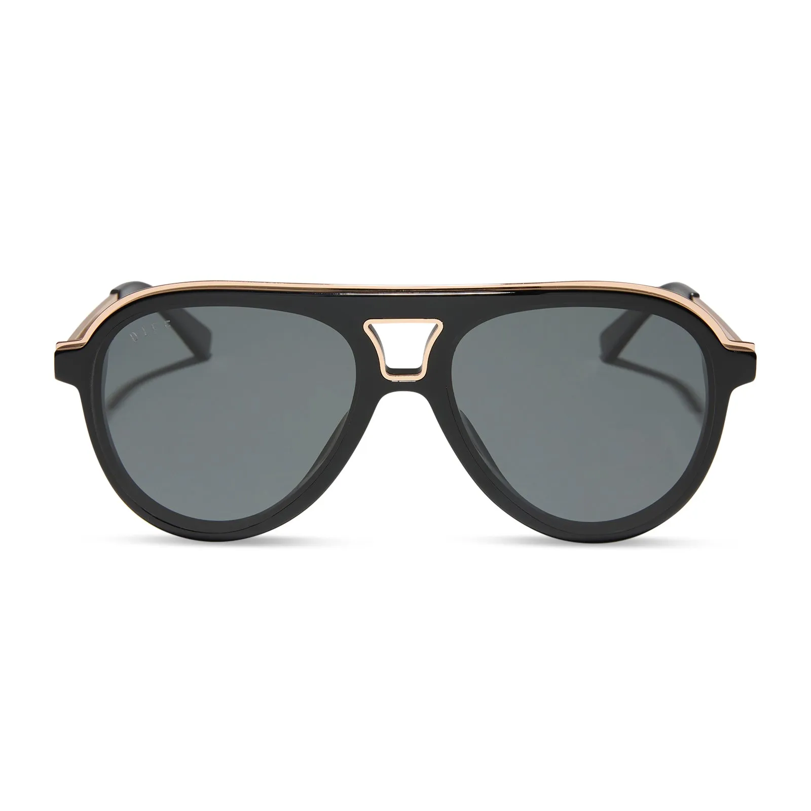 TOSCA III - BLACK   GREY   POLARIZED SUNGLASSES