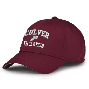 Track & Field Maroon Sport Hat