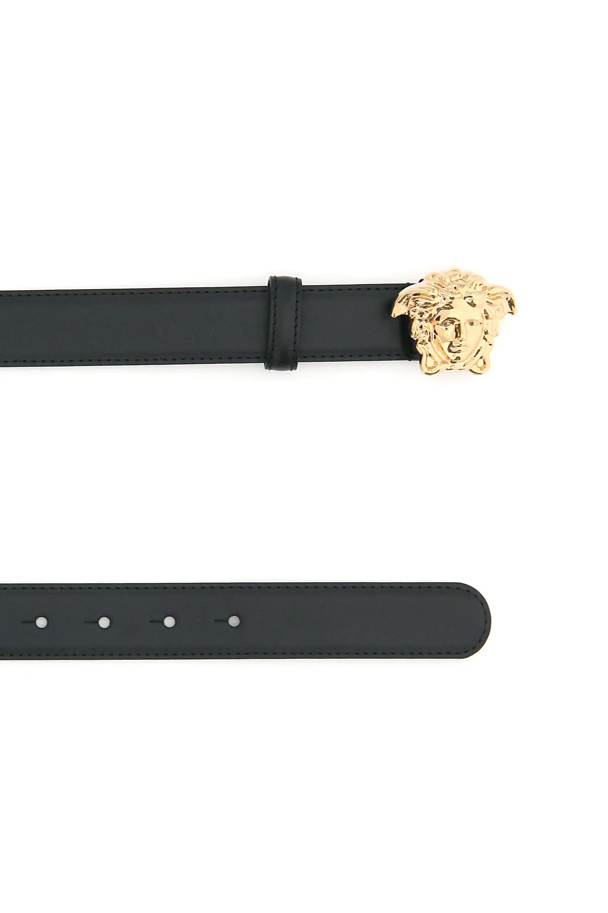 Versace 'la medusa' leather belt