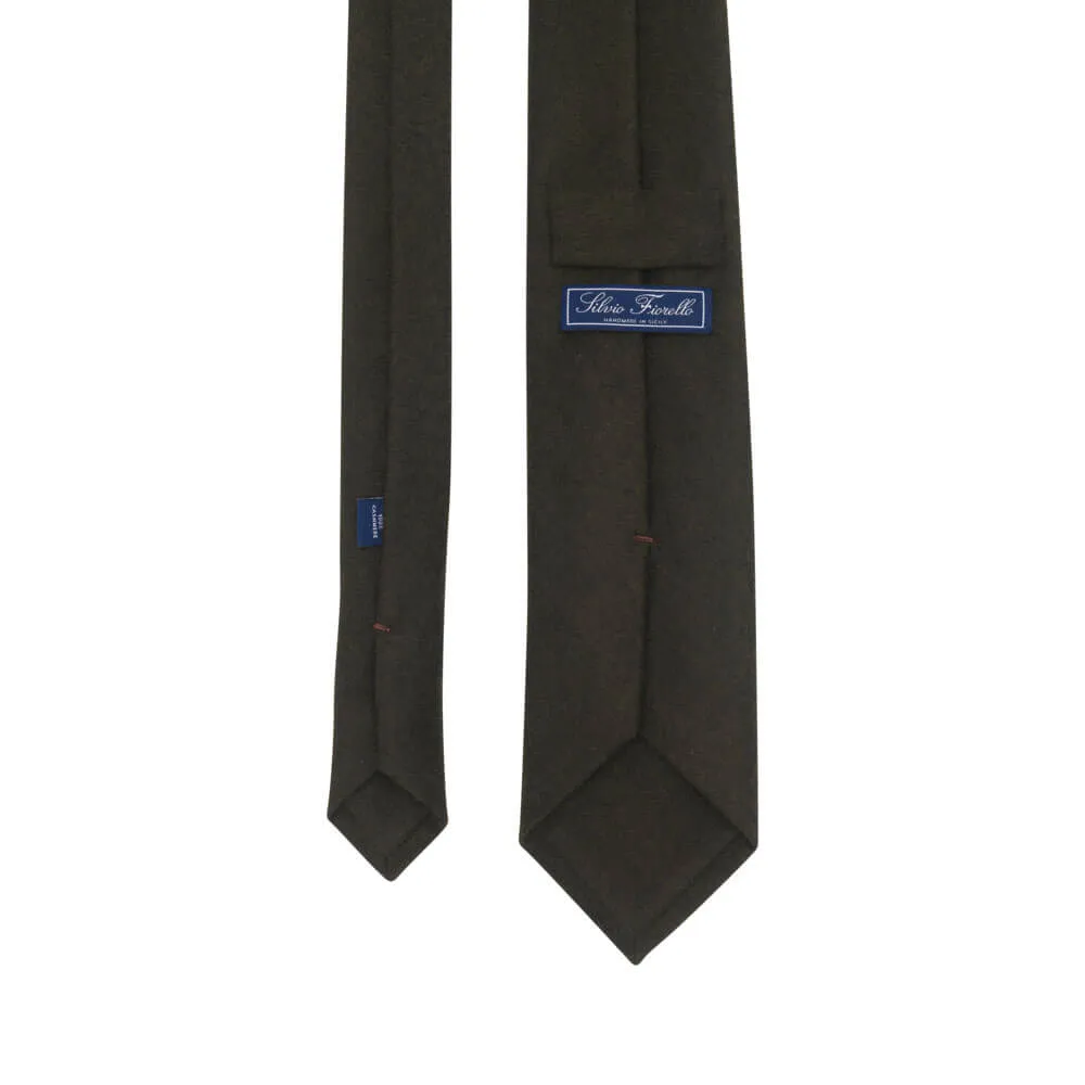 Vintage Green Cashmere Tie
