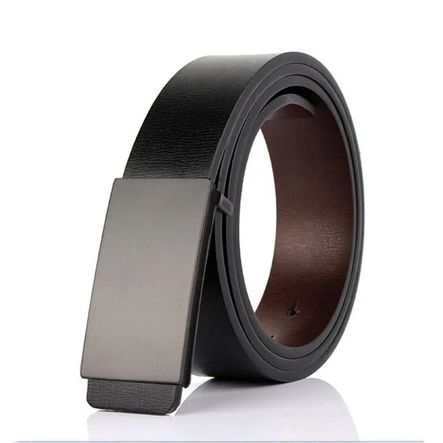 West Louis Fashion Design Solid Belts For Men