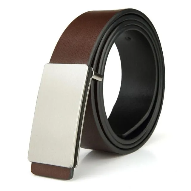 West Louis Fashion Design Solid Belts For Men