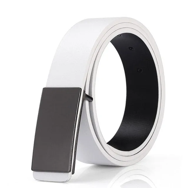 West Louis Fashion Design Solid Belts For Men